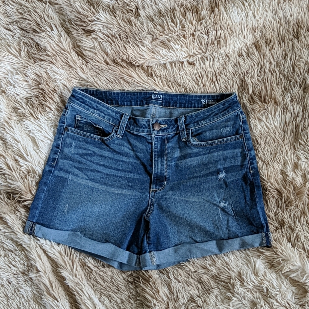 a.n.a denim shorts